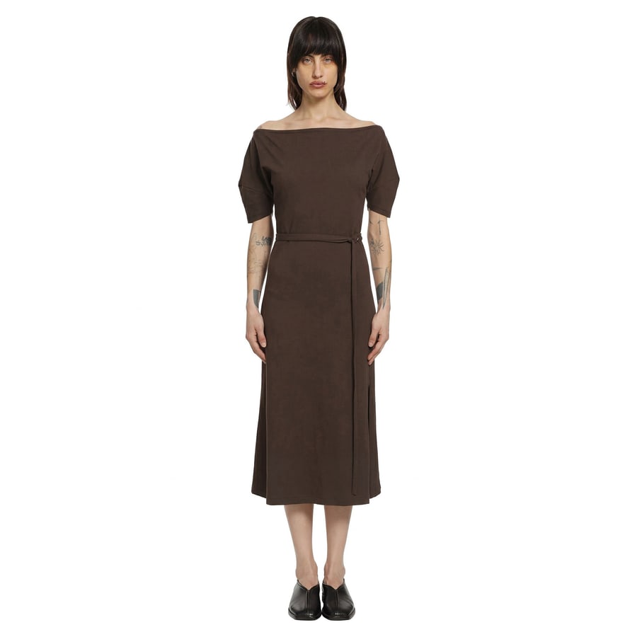 Lemaire Off Shoulder Midi Dress, view 4