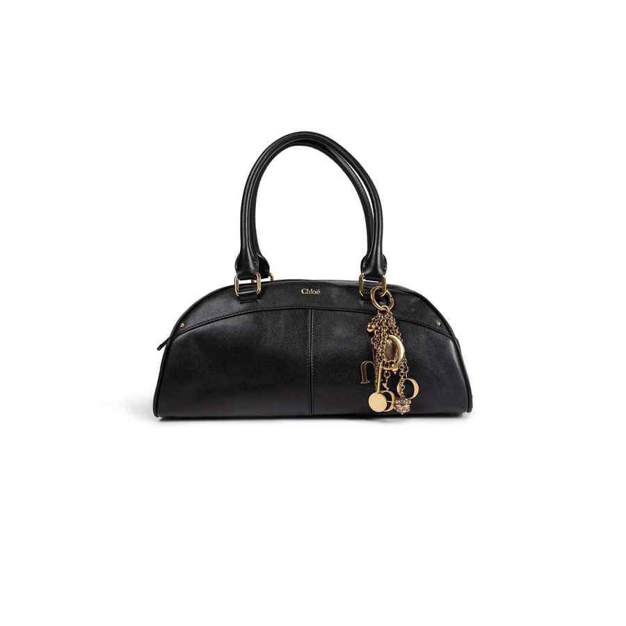Chloé Bowling Bag in Soft Leather, view 4