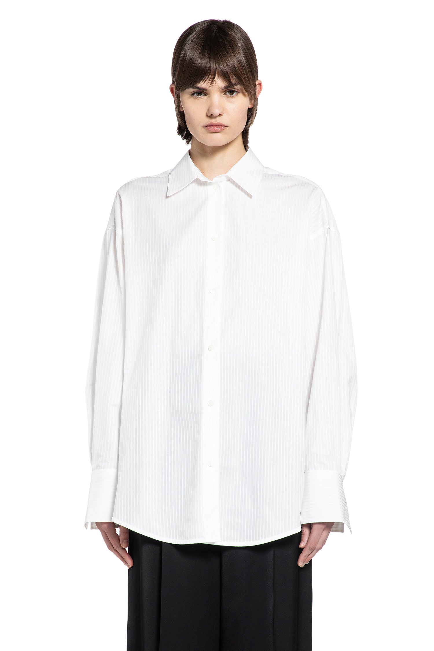 Toteme Oversized Striped Shirt, view 2