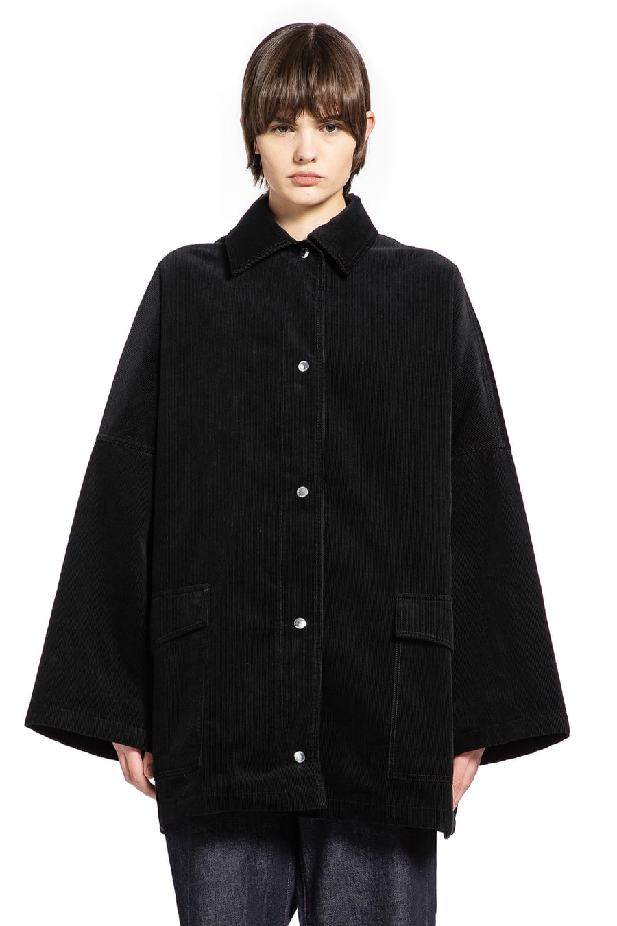 Toteme Cord Overshirt Jacket, view 2