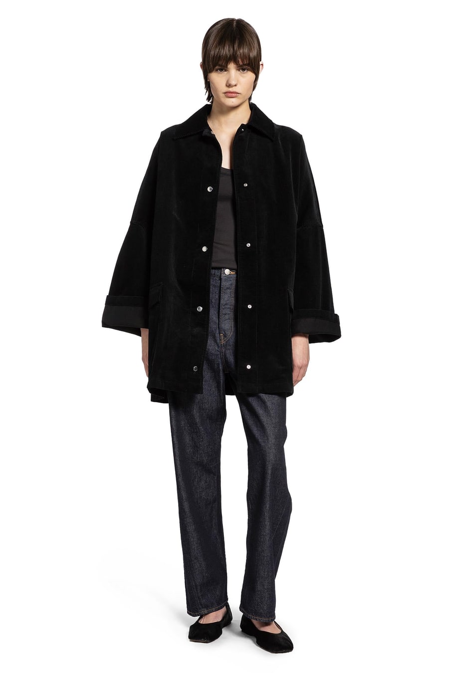 Toteme Cord Overshirt Jacket, view 6