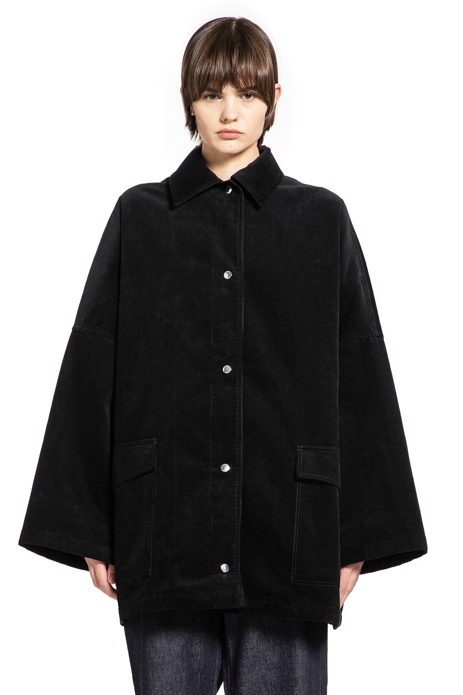 Toteme Cord Overshirt Jacket, view 2