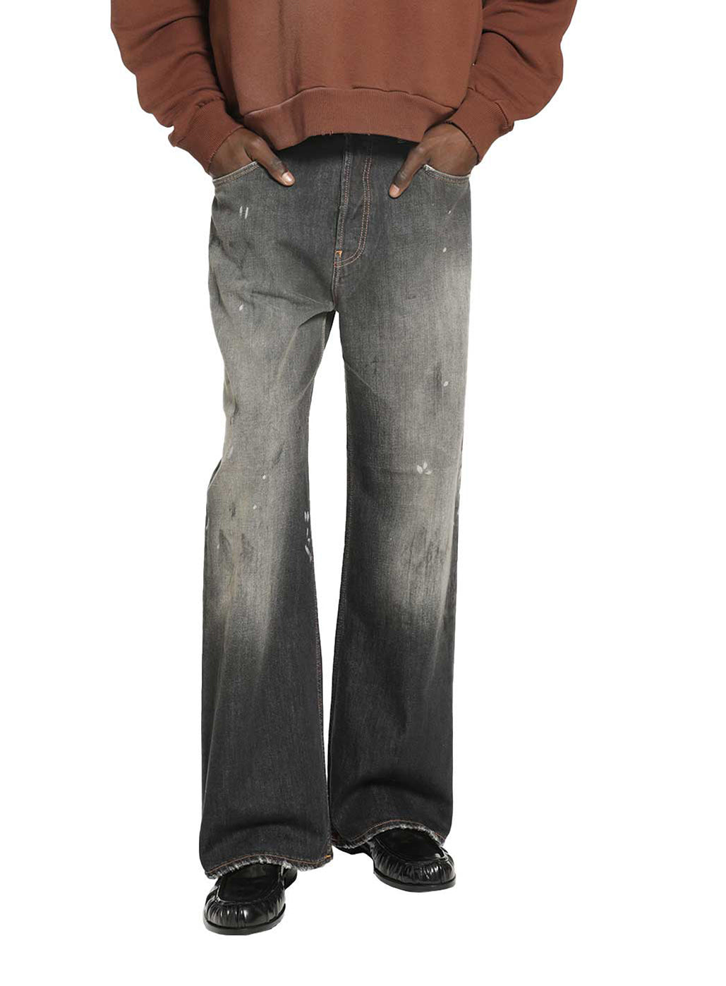 ACNE STUDIOS 2021 Washed Straight Leg Jeans