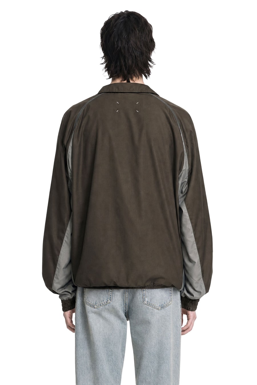Maison Margiela Contrast Panel Track Jacket, view 3