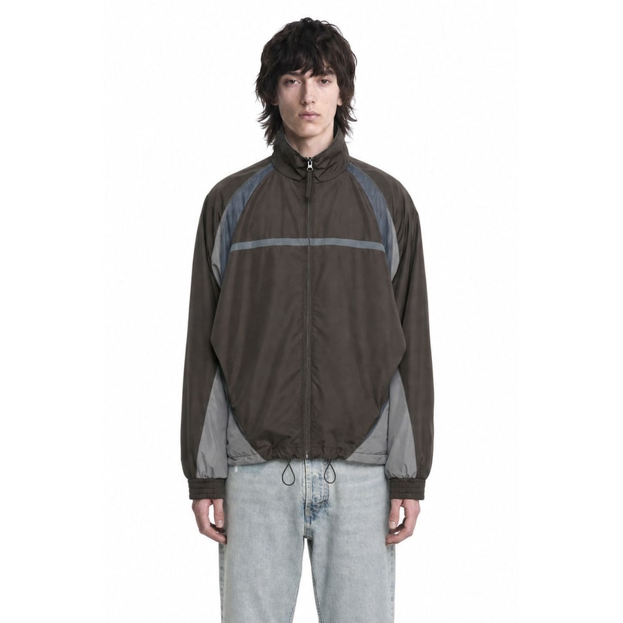 Maison Margiela Contrast Panel Track Jacket, view 5