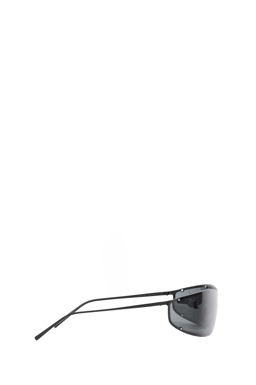 Saint Laurent Rimless Shield Sunglasses, view 3