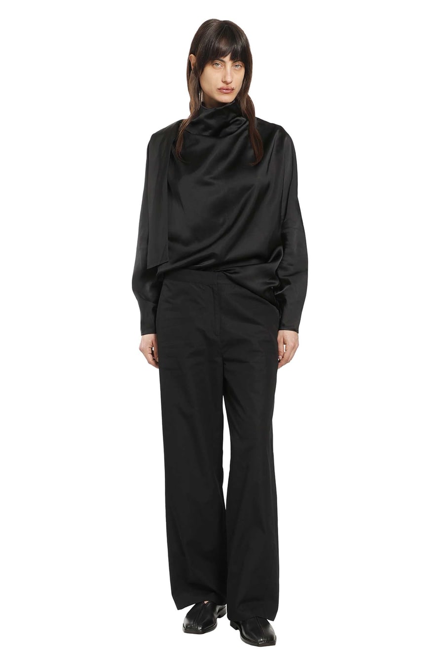 Toteme Cowl Neck Blouse, view 5