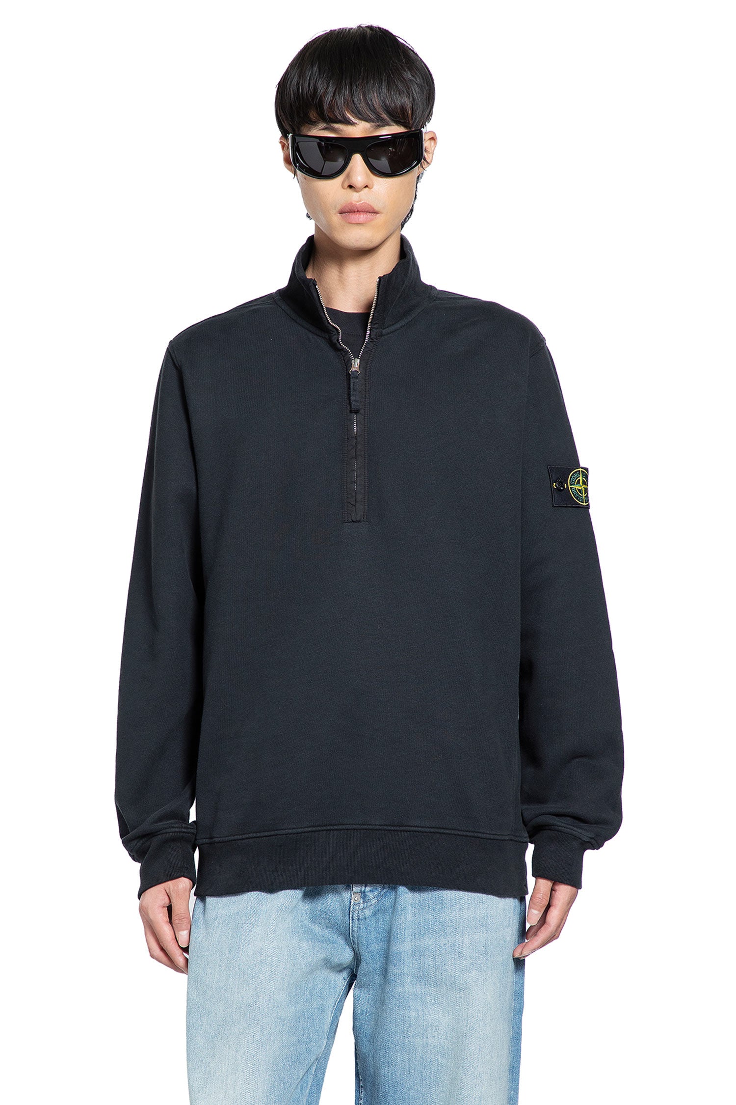 Stone Island 6100068 Half-Zip Sweatshirt
