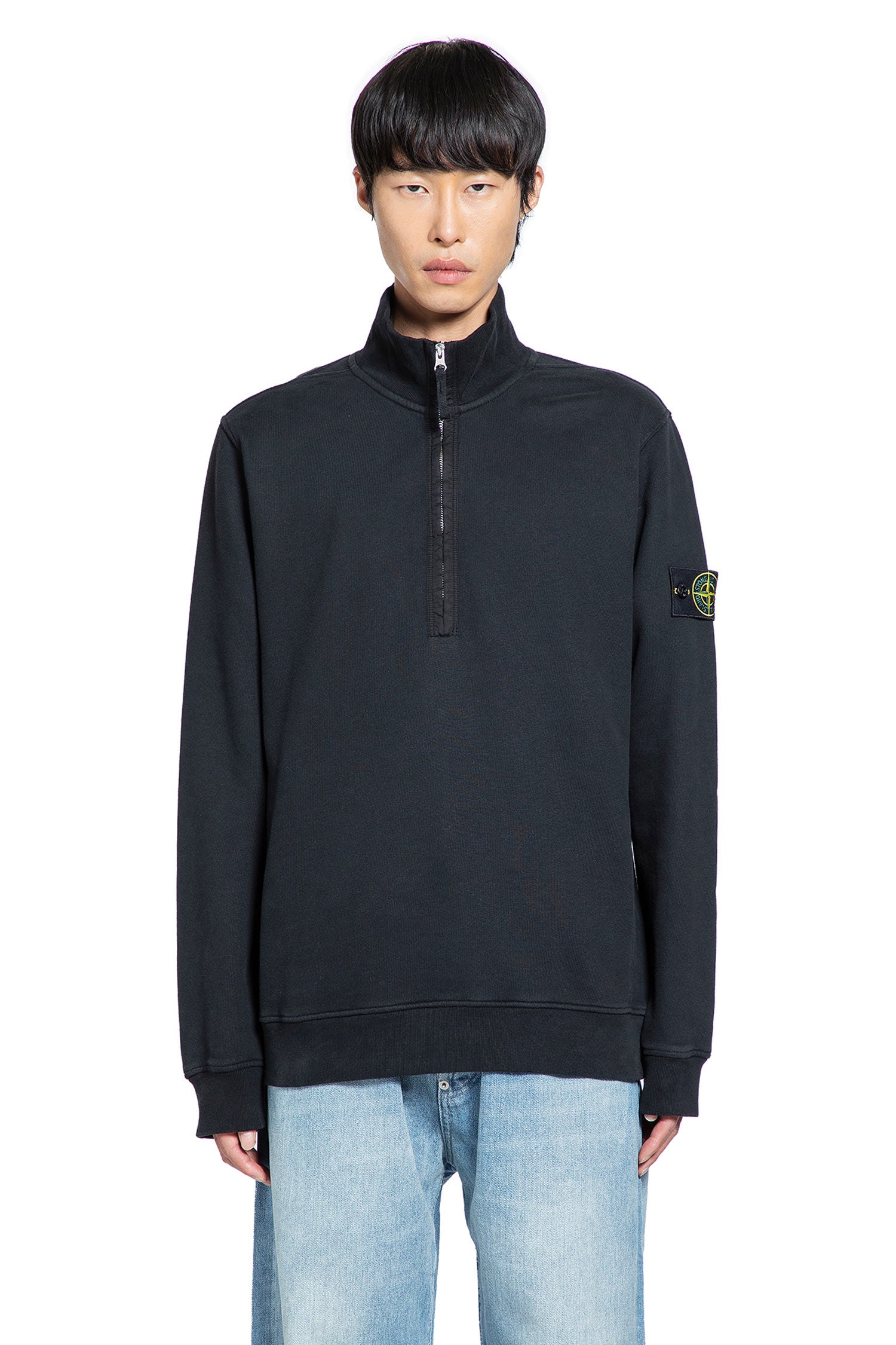 Stone Island 6100068 Half-Zip Sweatshirt, view 2