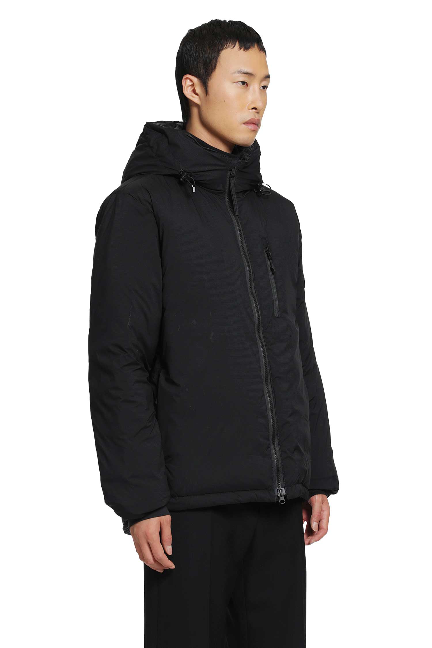 CANADA GOOSE Lodge Hoodie Black Disc Jacket, view 2