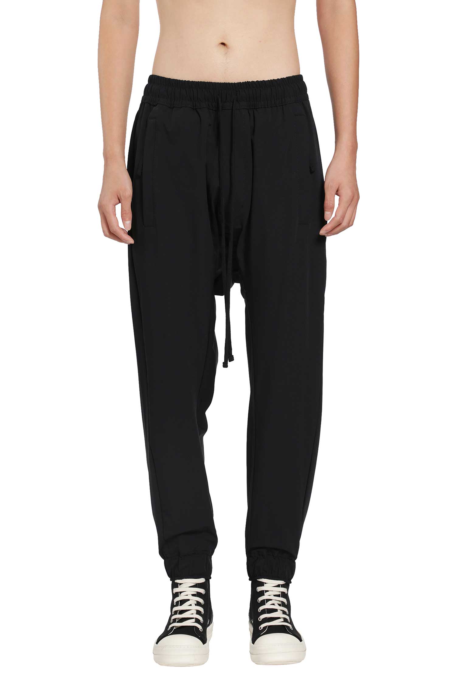 THOM KROM Stretch Nylon Jersey Track Pants, view 2