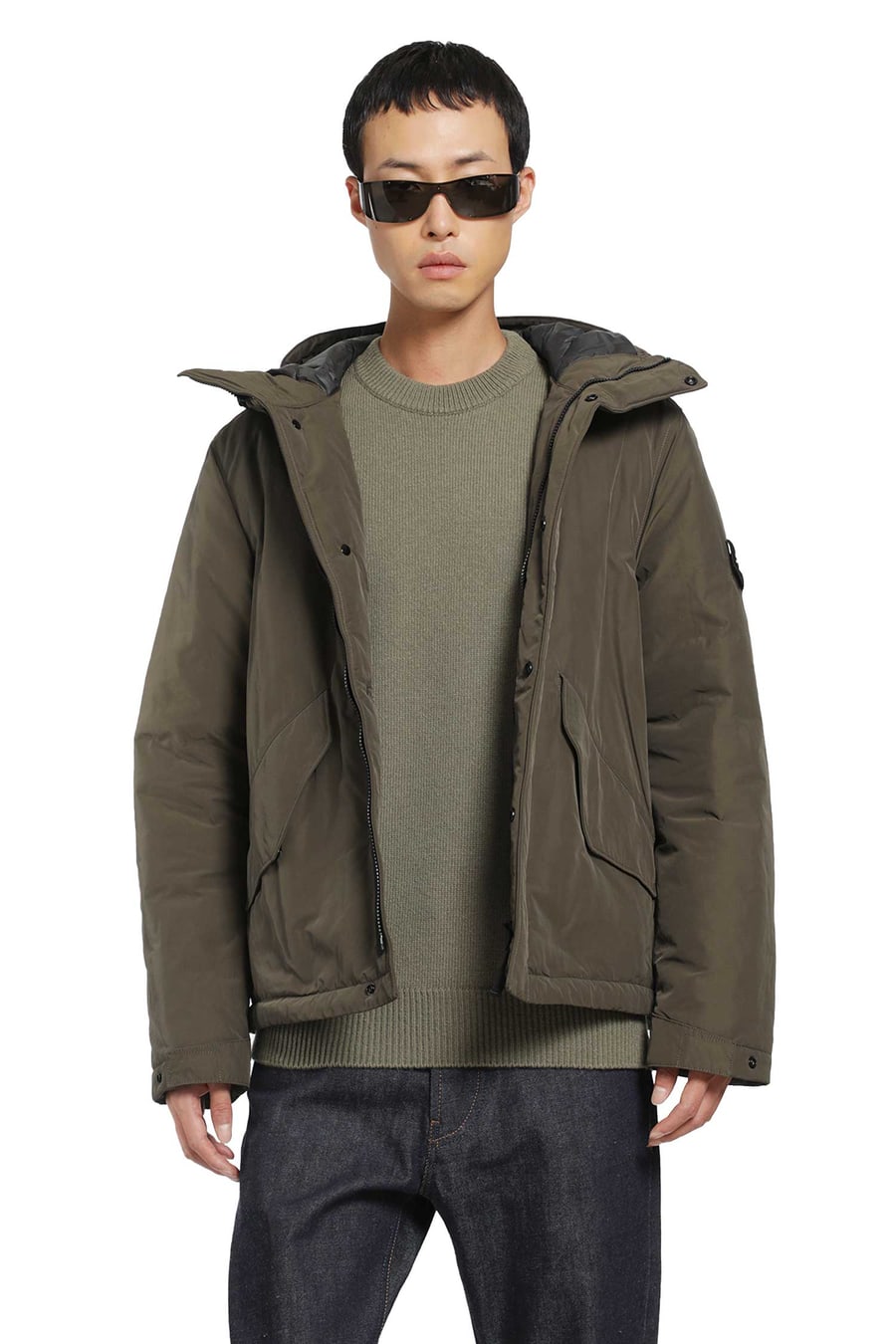 Stone Island 4100010 Short Parka Jacket