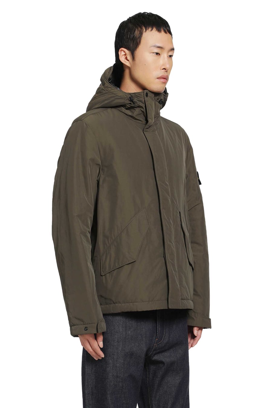 Stone Island 4100010 Short Parka Jacket, view 3