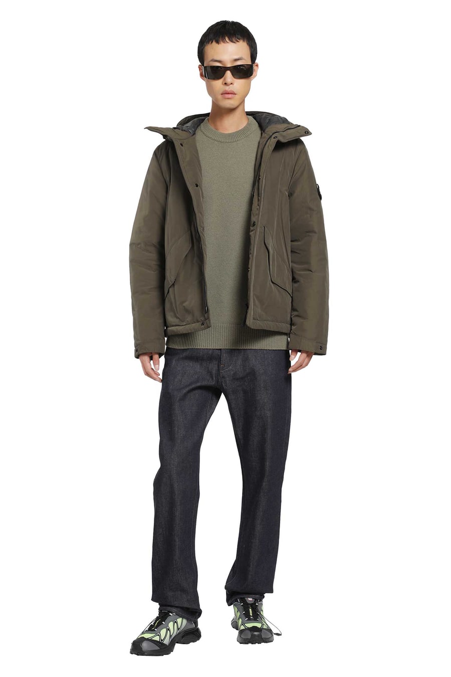 Stone Island 4100010 Short Parka Jacket, view 6