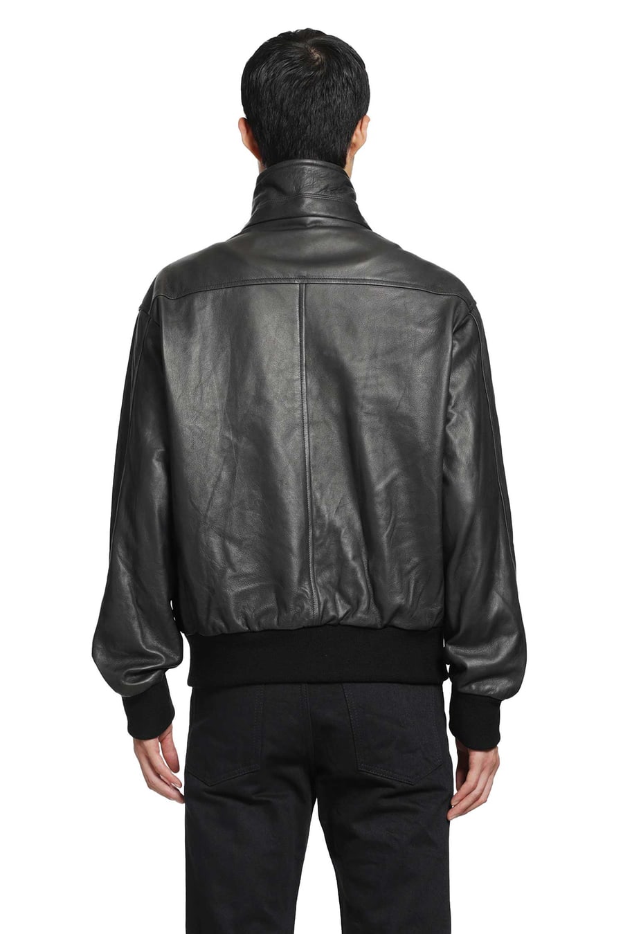 GIORGIO BRATO Nappa Leather Jacket, view 4