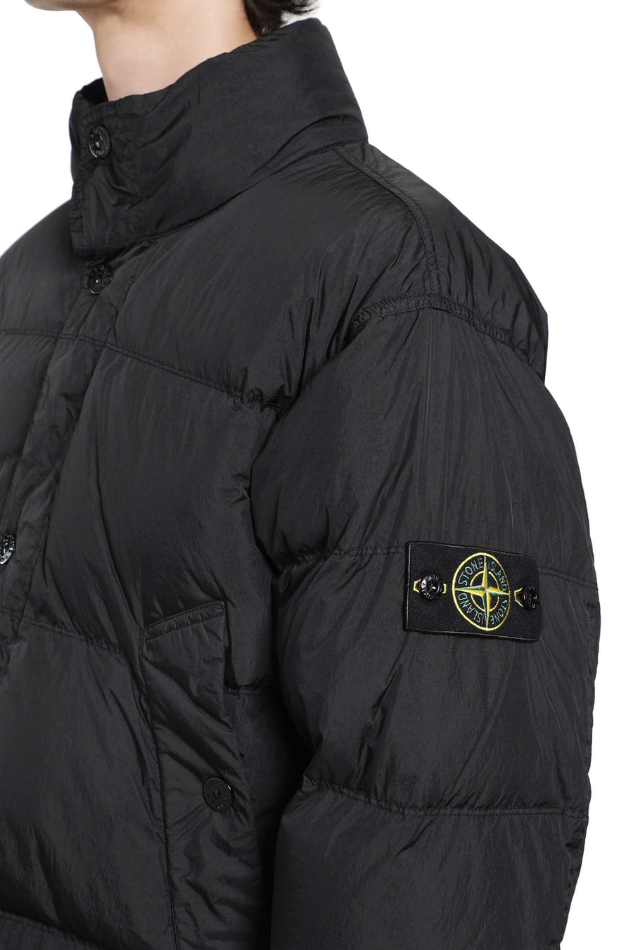 Stone Island 4100109 Crinkle Reps Down Jacket, view 5