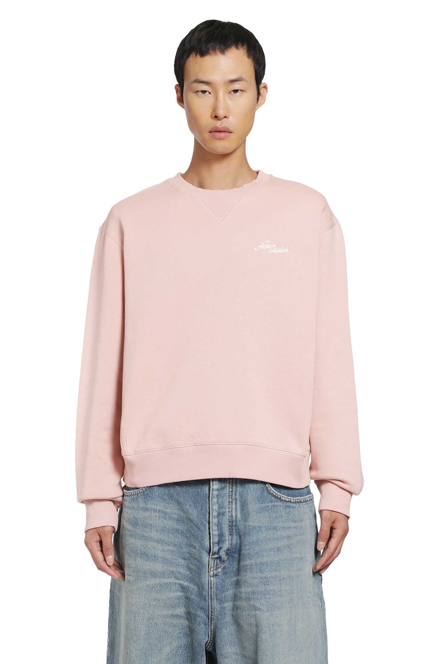 ACNE STUDIOS Logo Fleece Sweatshirt, view 2