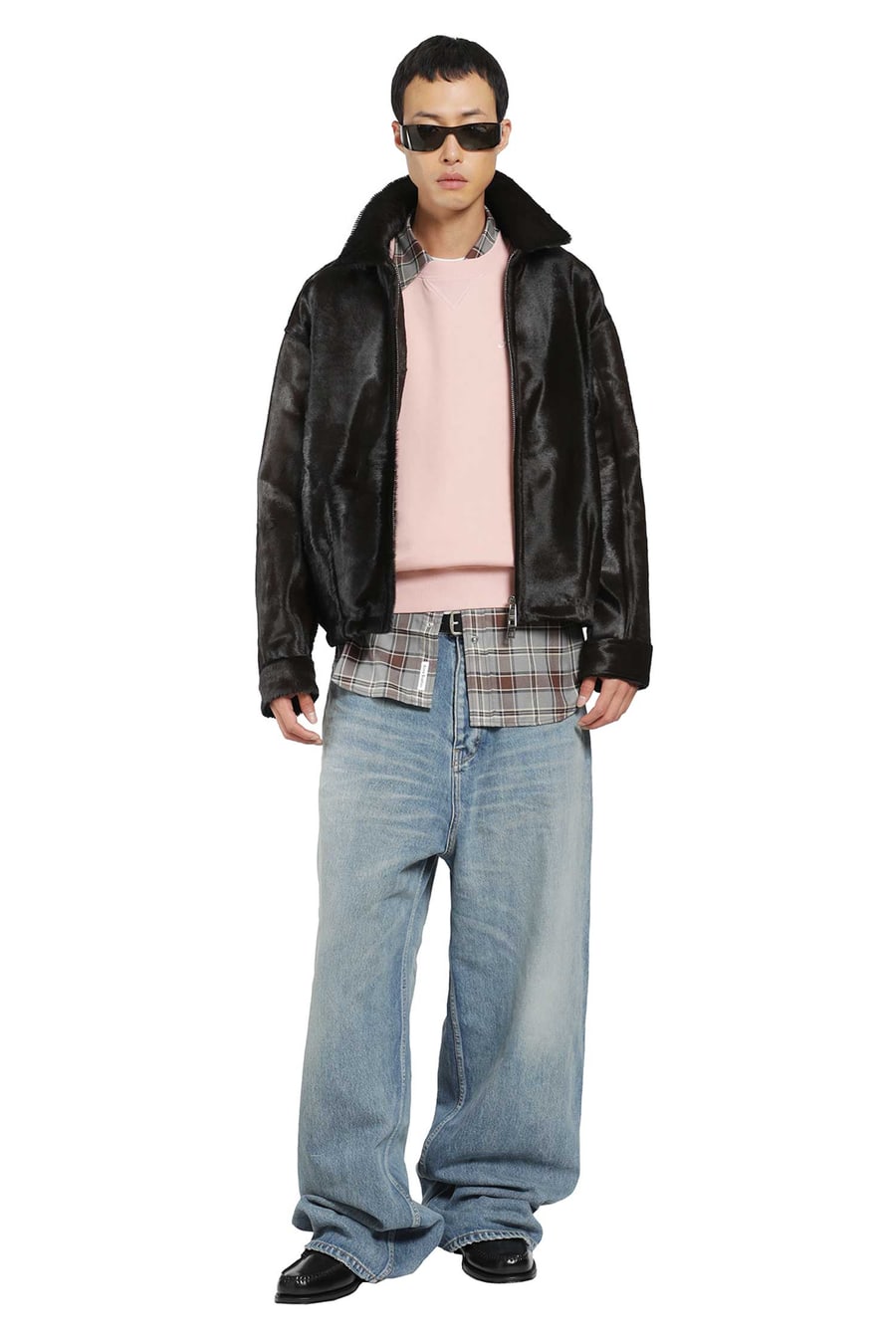 ACNE STUDIOS Logo Fleece Sweatshirt, view 6
