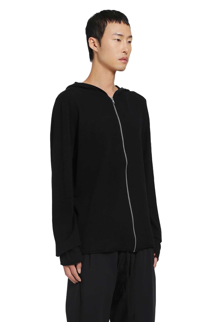 THOM KROM Zip-Up Sweatshirt, view 3