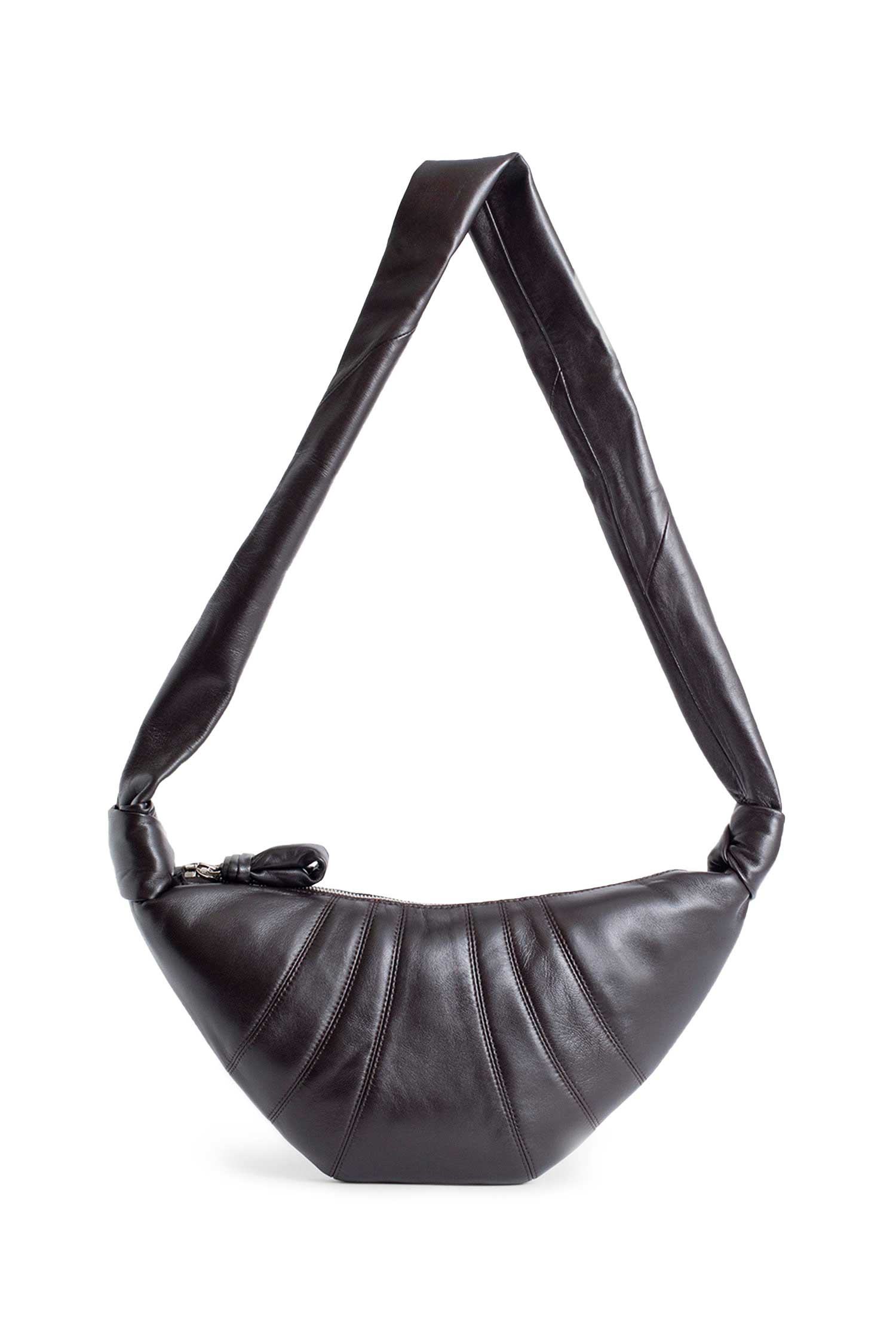 Lemaire Small Croissant Leather Shoulder Bag
