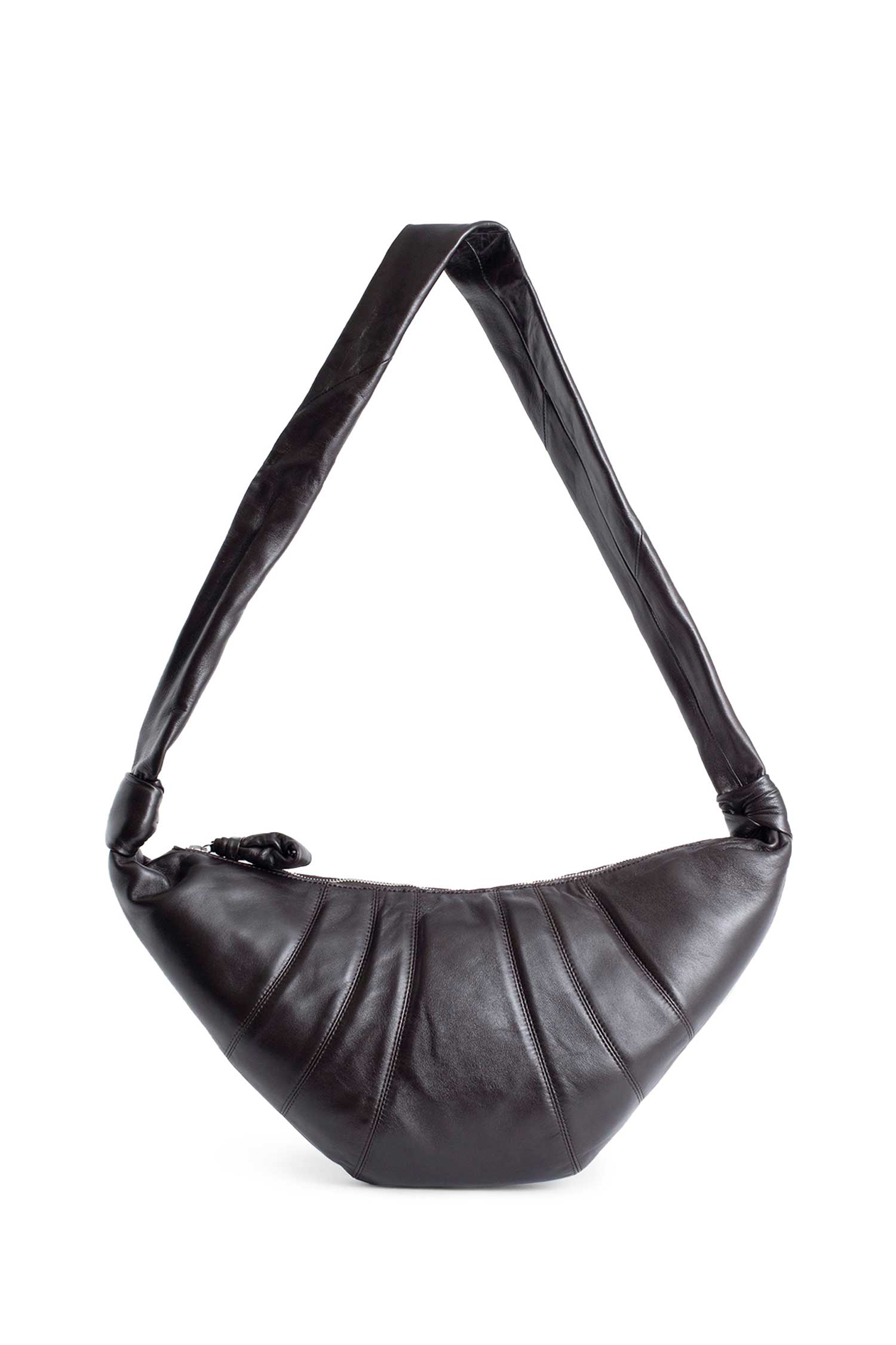 Lemaire Medium Croissant Leather Shoulder Bag