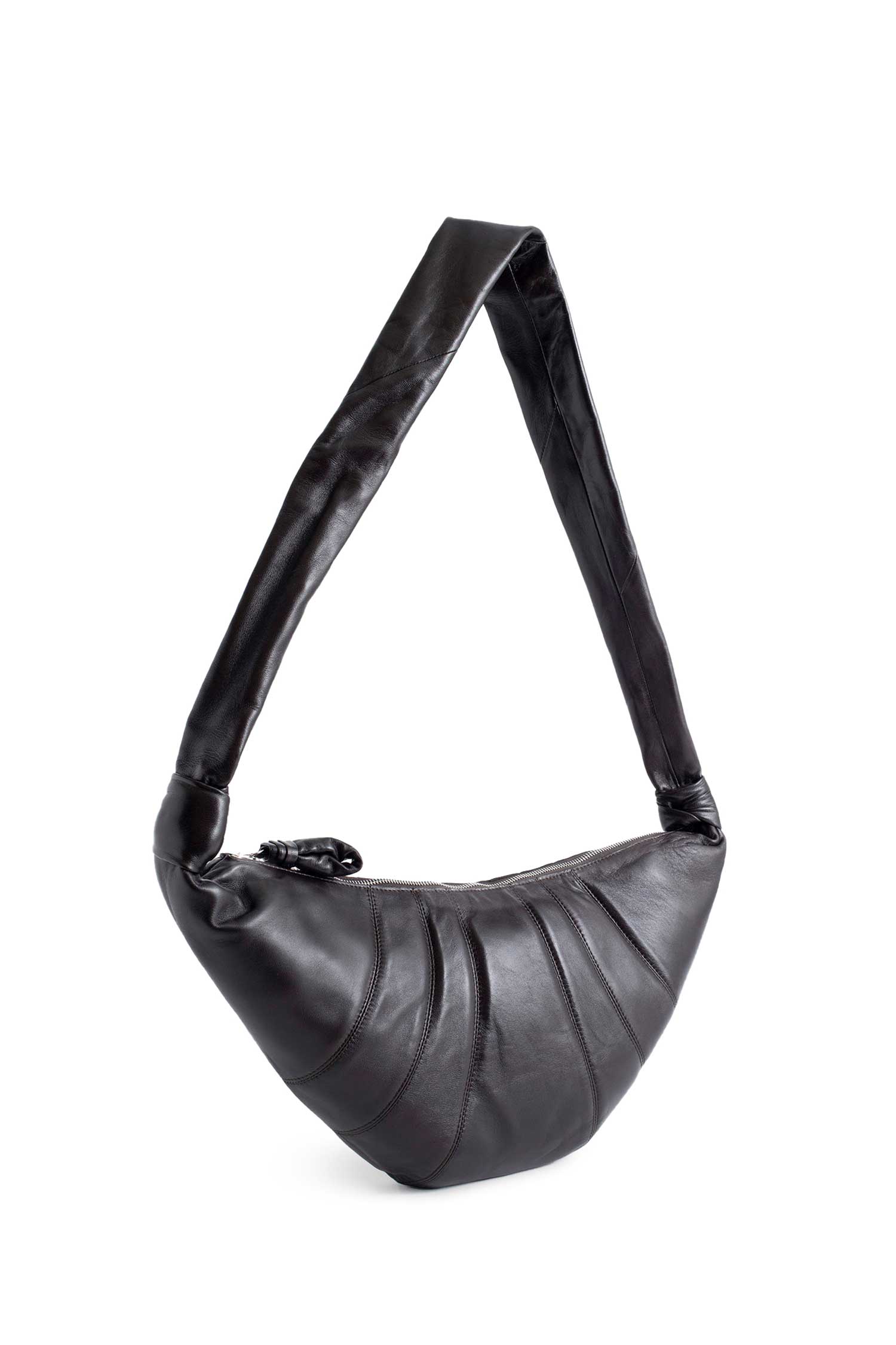 Lemaire Medium Croissant Leather Shoulder Bag, view 2