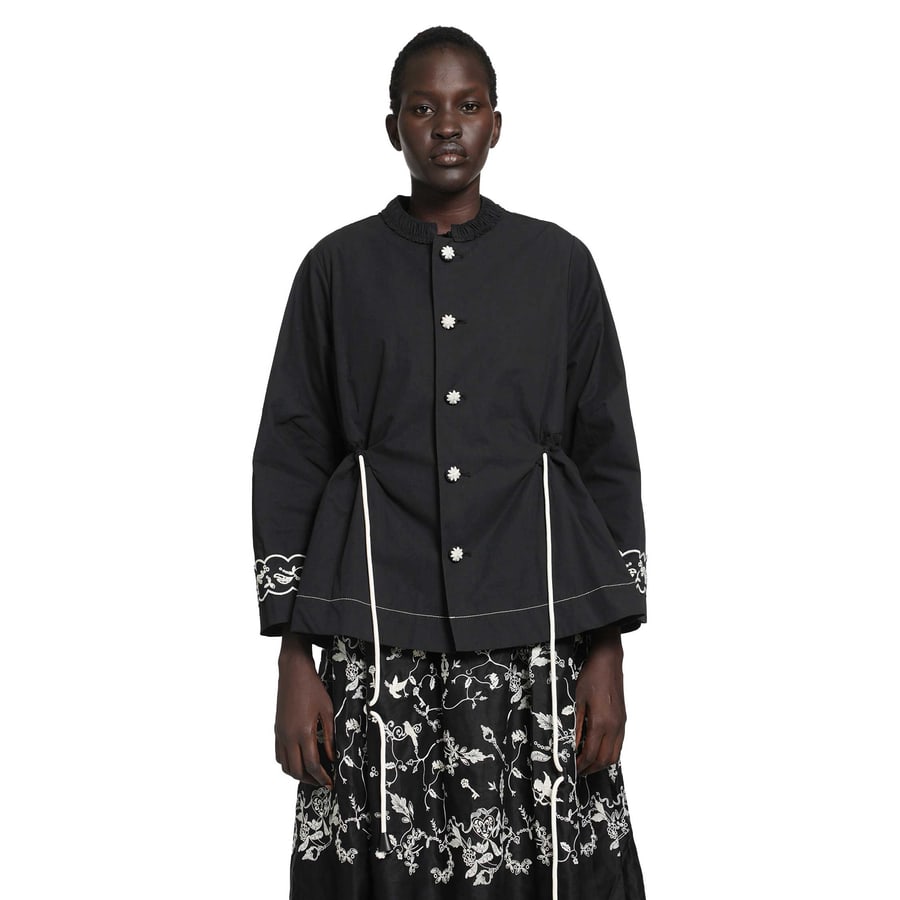 RENLI SU Short Trench Coat, view 6