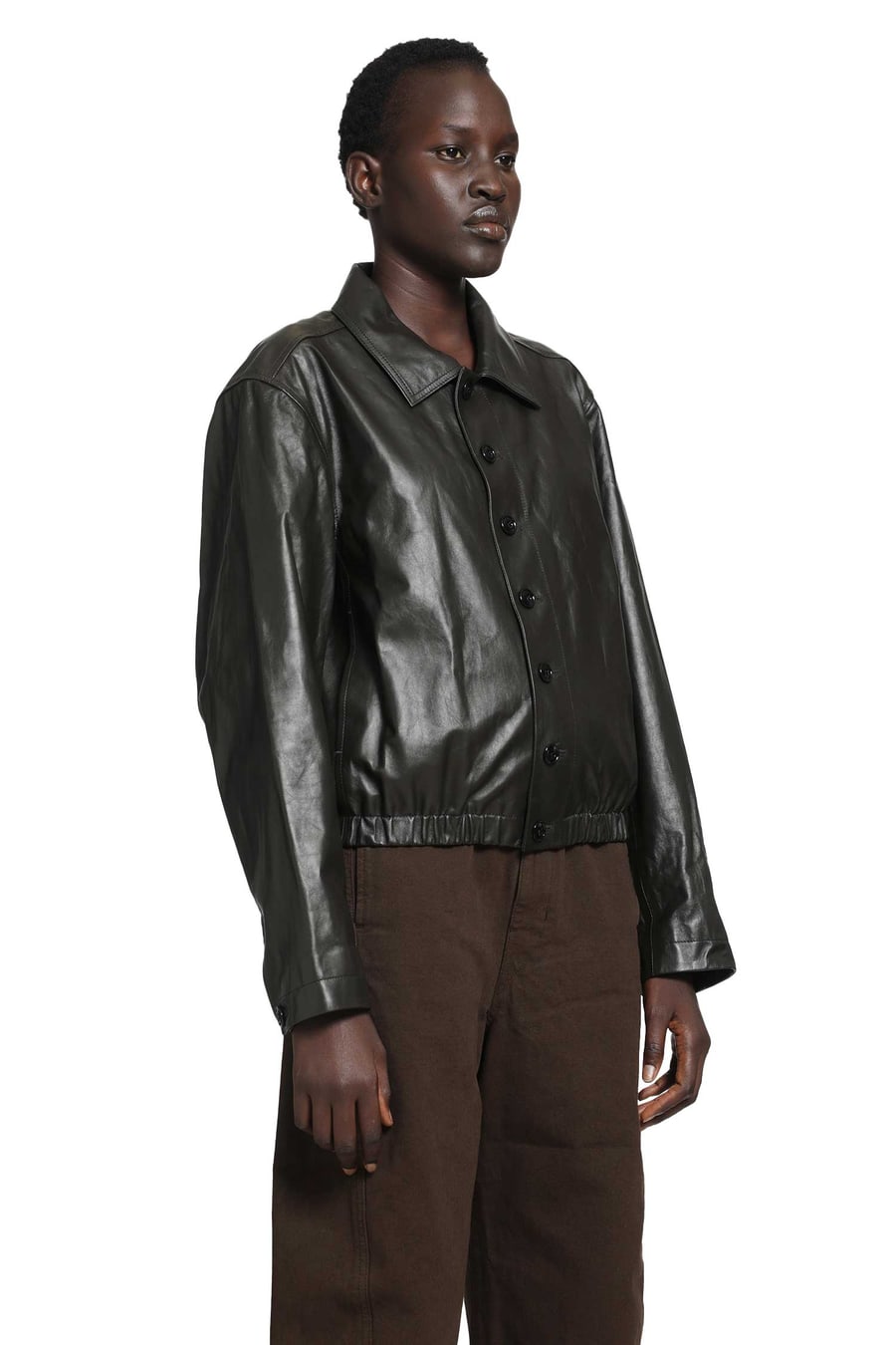 Lemaire Soft Leather Blouson Jacket, view 3