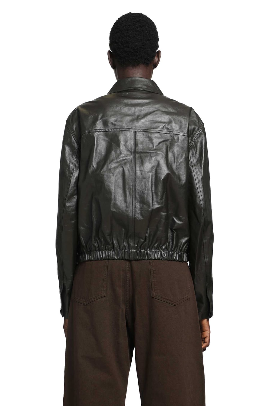 Lemaire Soft Leather Blouson Jacket, view 4