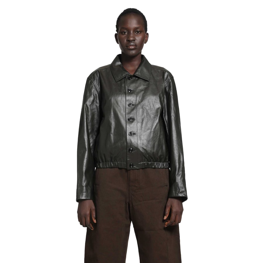 Lemaire Soft Leather Blouson Jacket, view 7