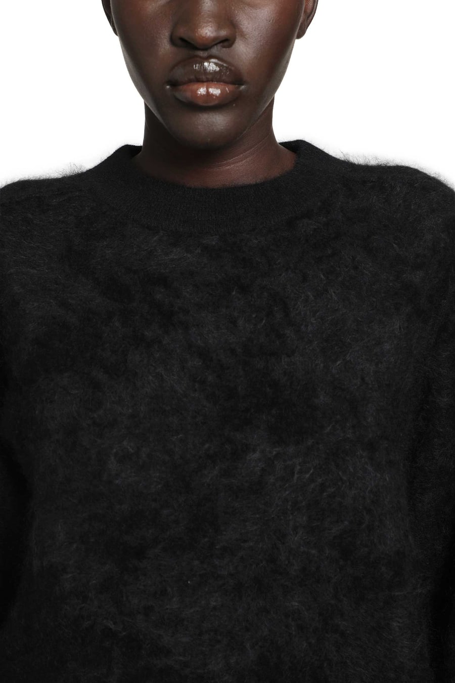 THOM KROM Brushed Cashmere Sweater, view 5
