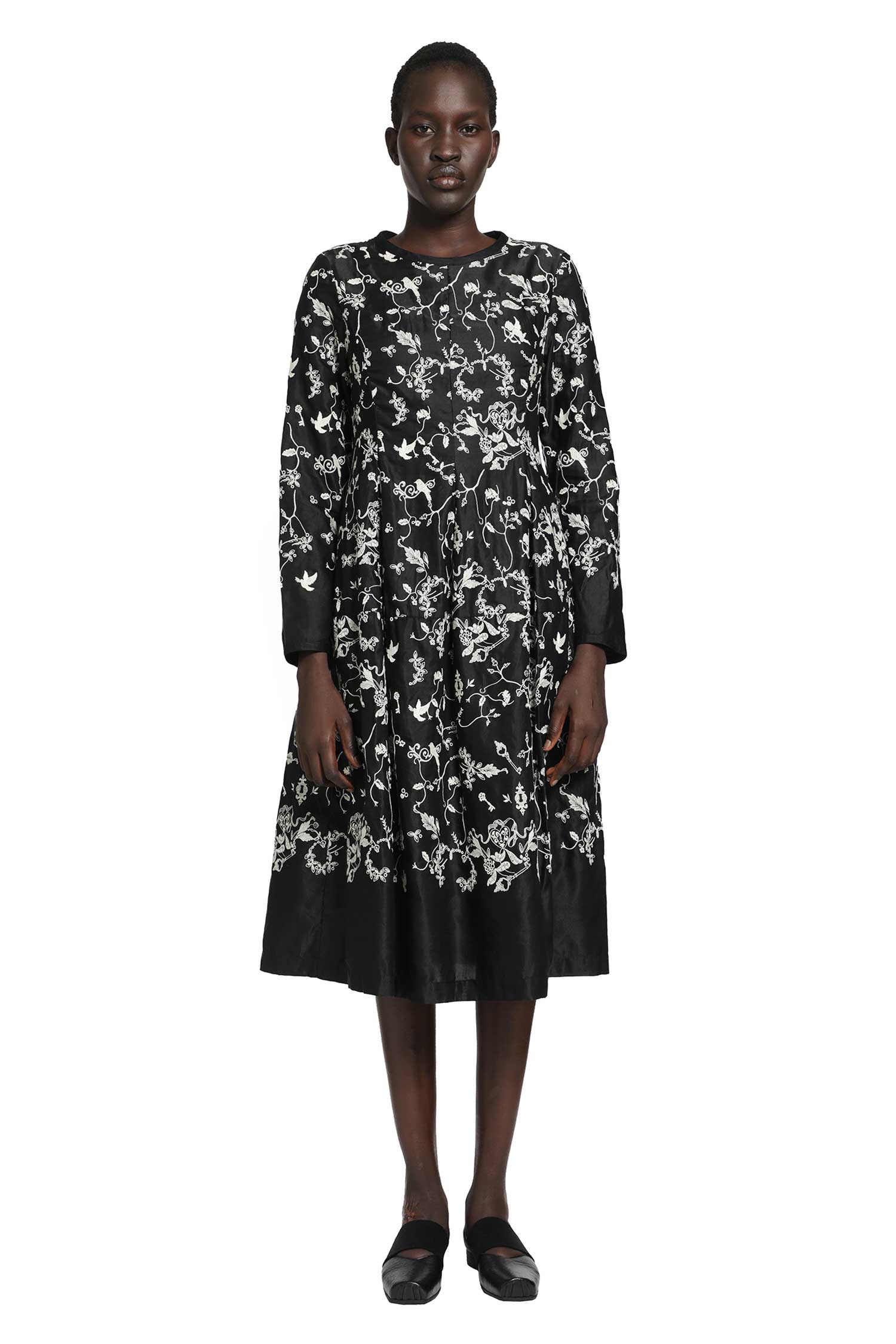 RENLI SU Floral Midi Dress