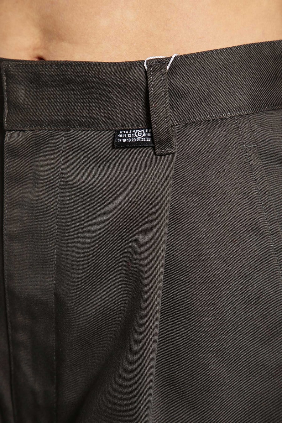 MM6 Maison Margiela Wide Leg Chinos, view 5