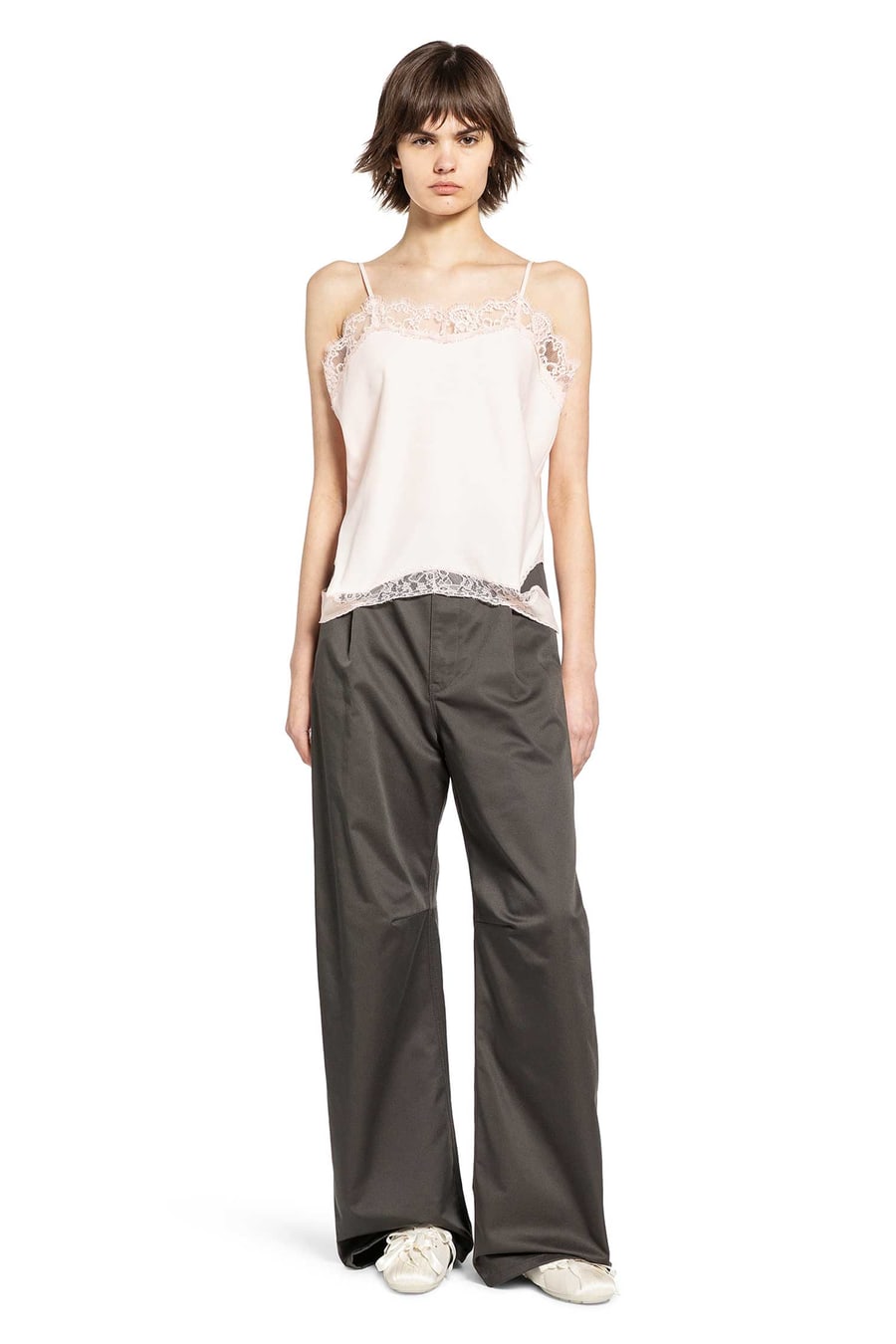 MM6 Maison Margiela Wide Leg Chinos, view 6