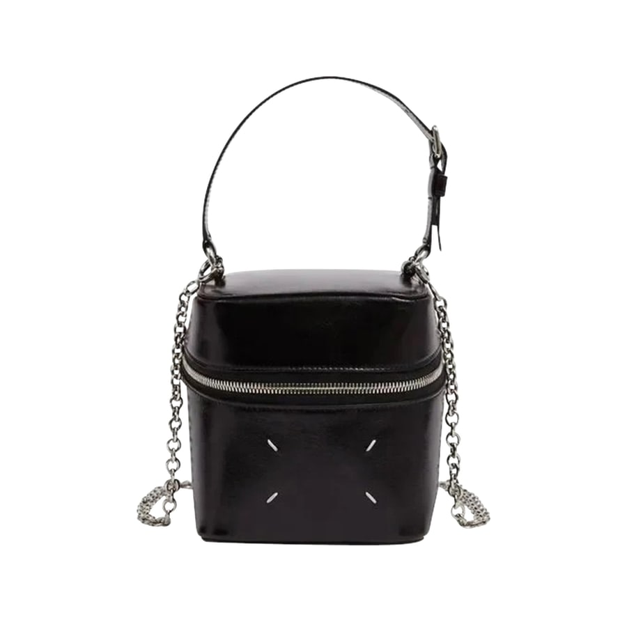Maison Margiela Cube Leather Mini Bag, view 5