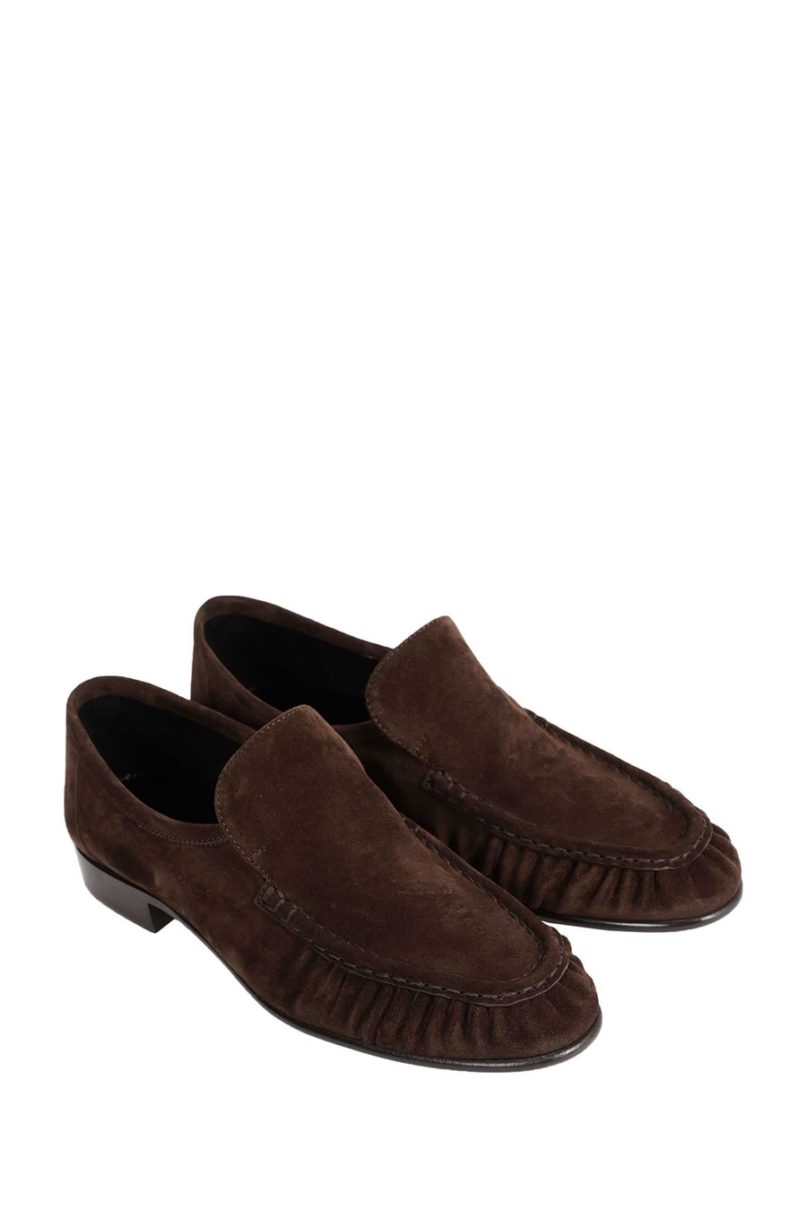 The Row Soft Mocassin Two Loafers, view 6