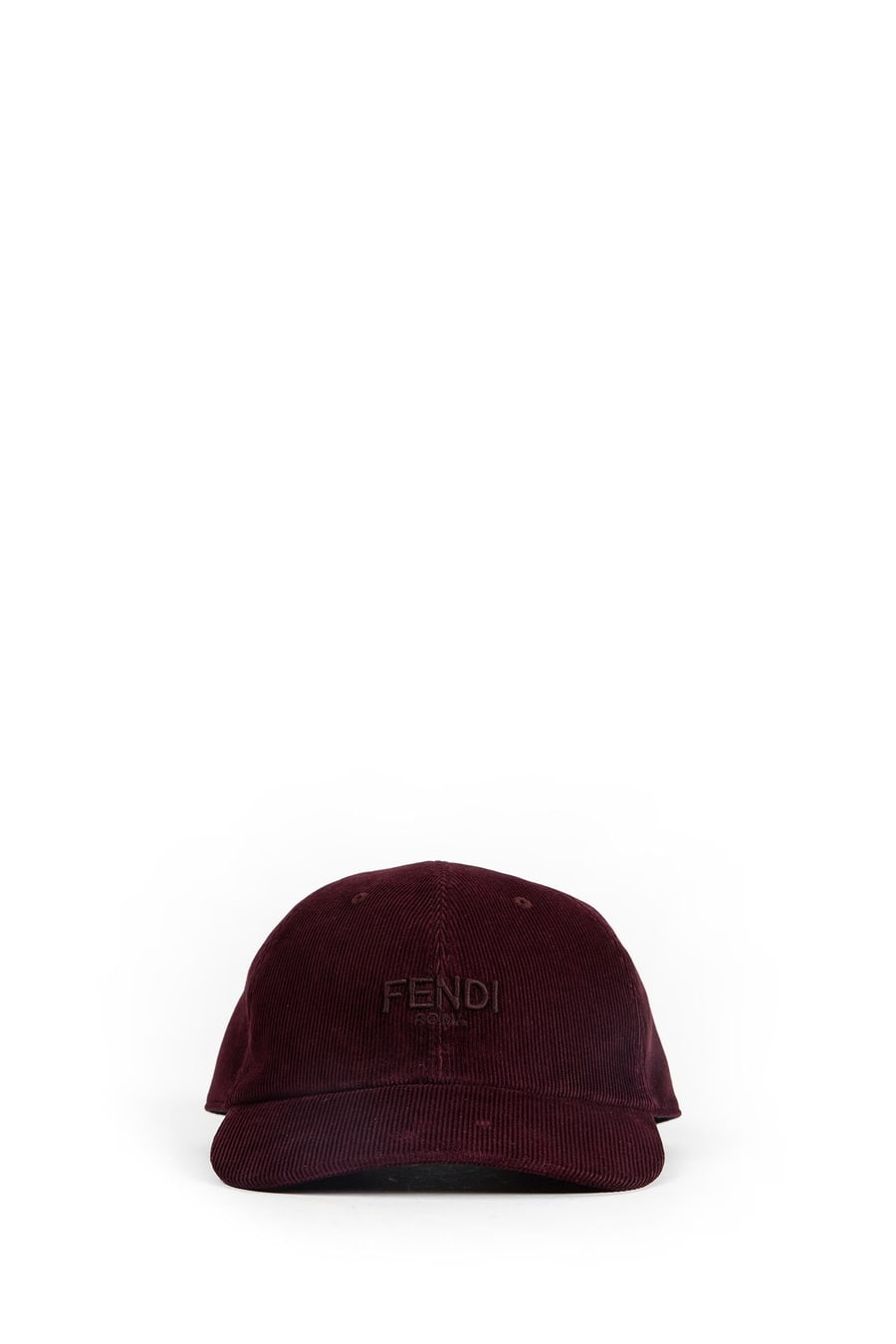 Fendi Corduroy Baseball Cap