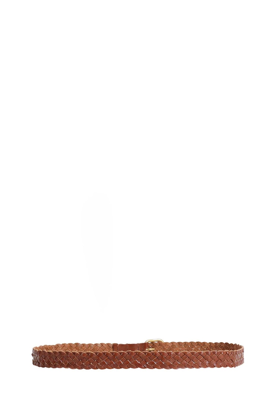 Saint Laurent Cassandre Rectangular Buckle Belt, view 2