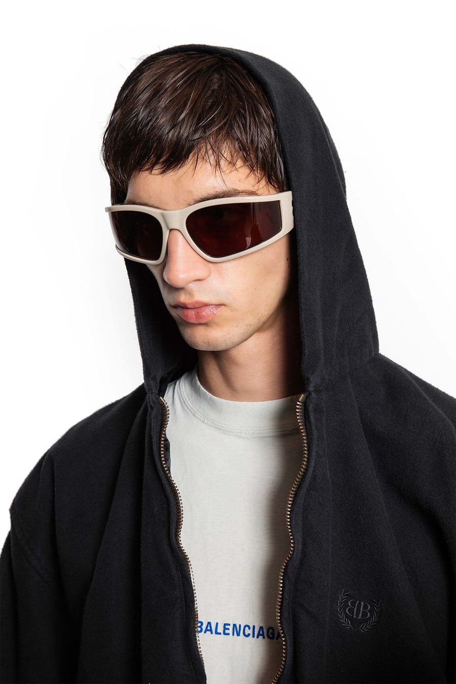 Balenciaga Sunset D-Frame Sunglasses, view 5
