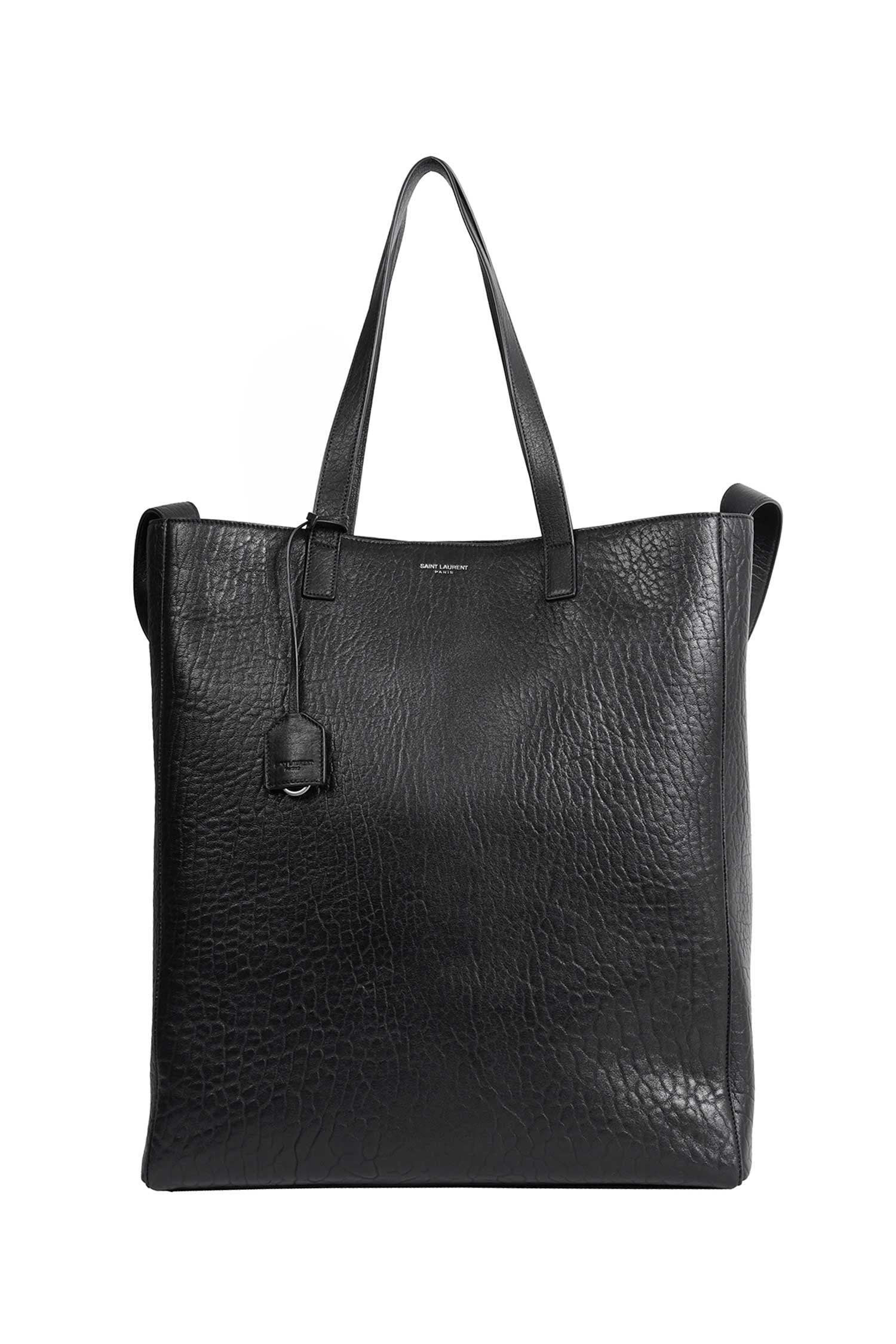 Saint Laurent Bold Leather Hobo Bag