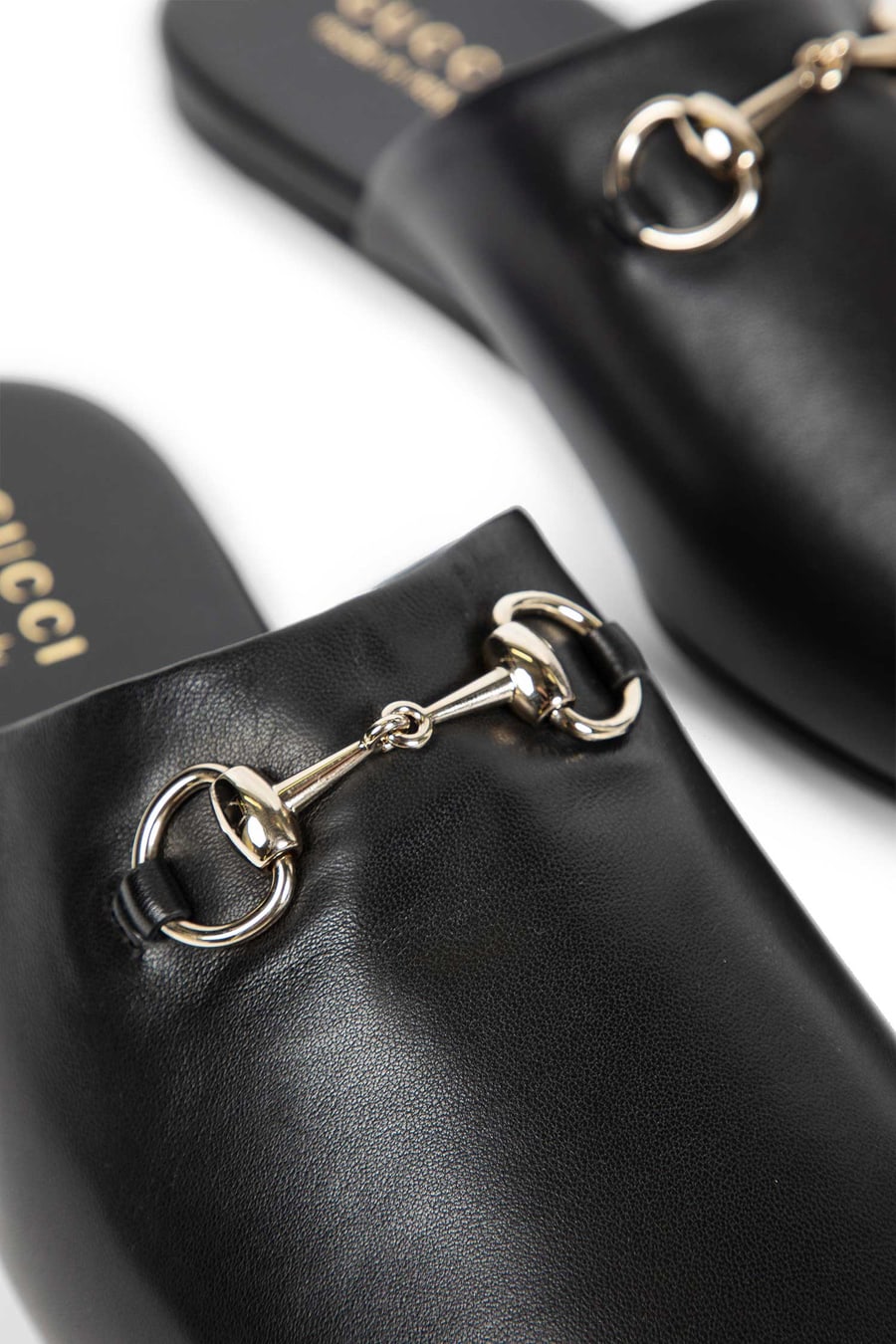 Gucci Lucy Leather Mules, view 7