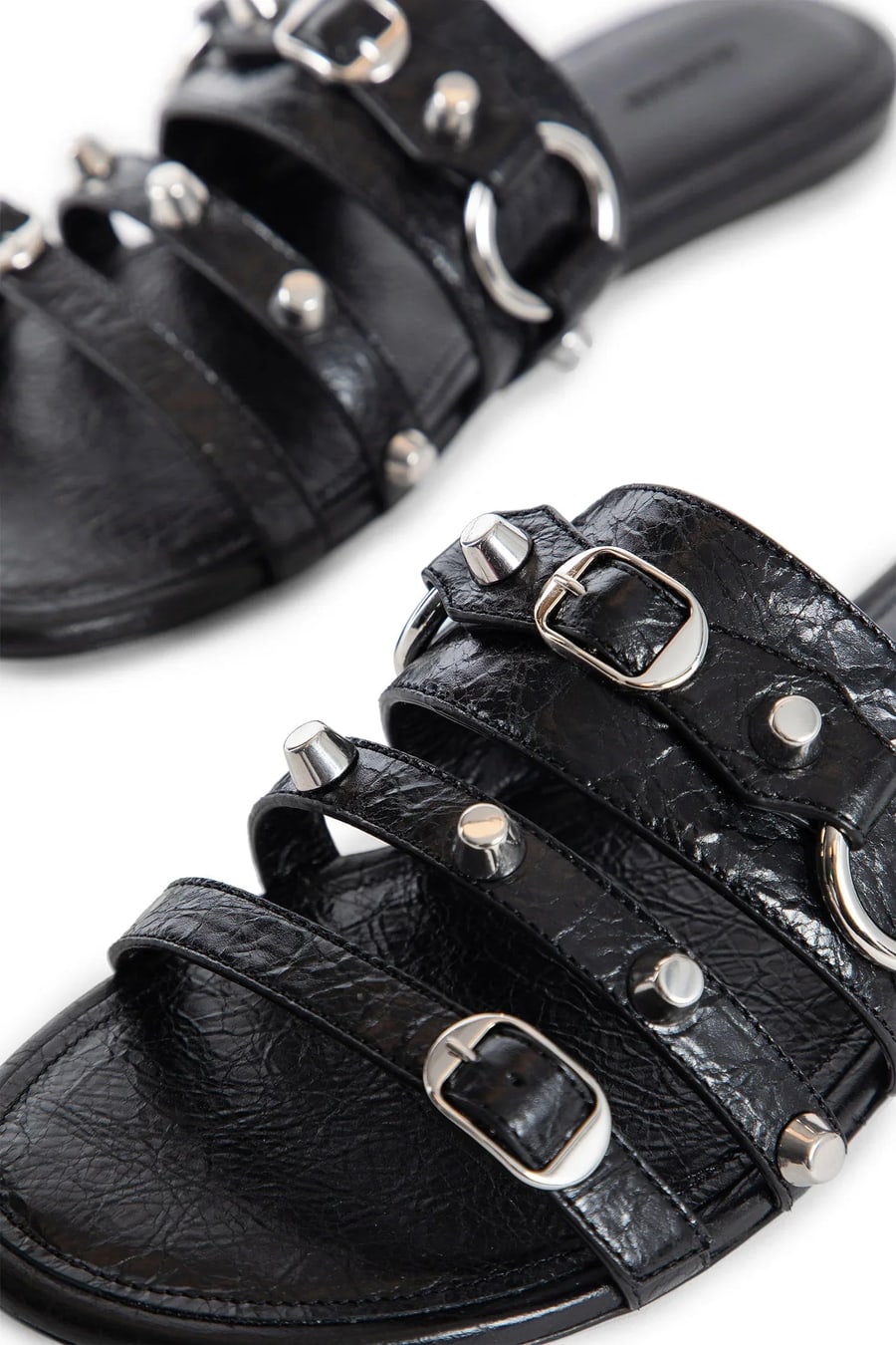 Balenciaga City flat sandals, view 6