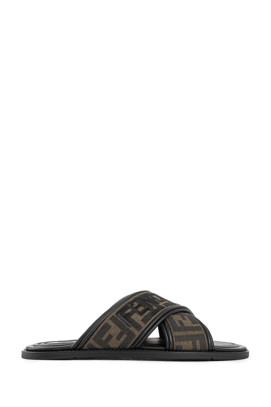 Fendi FF Fabric Slides