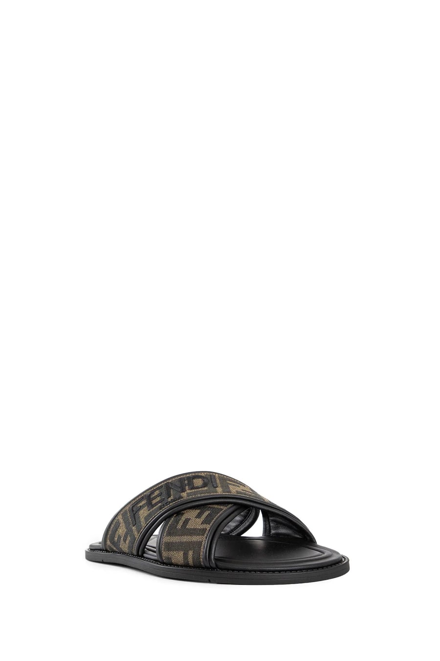 Fendi FF Fabric Slides, view 2