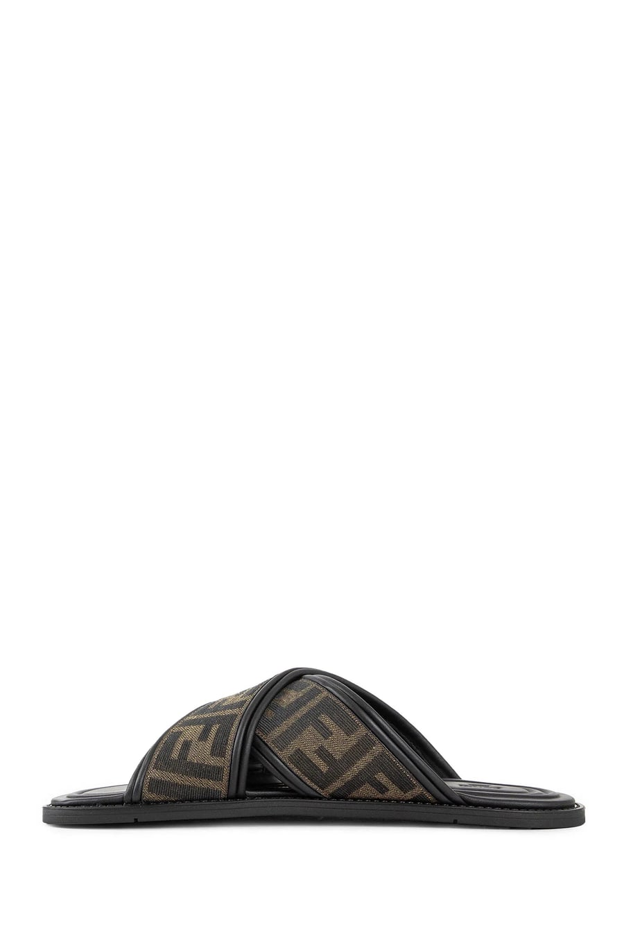 Fendi FF Fabric Slides, view 4