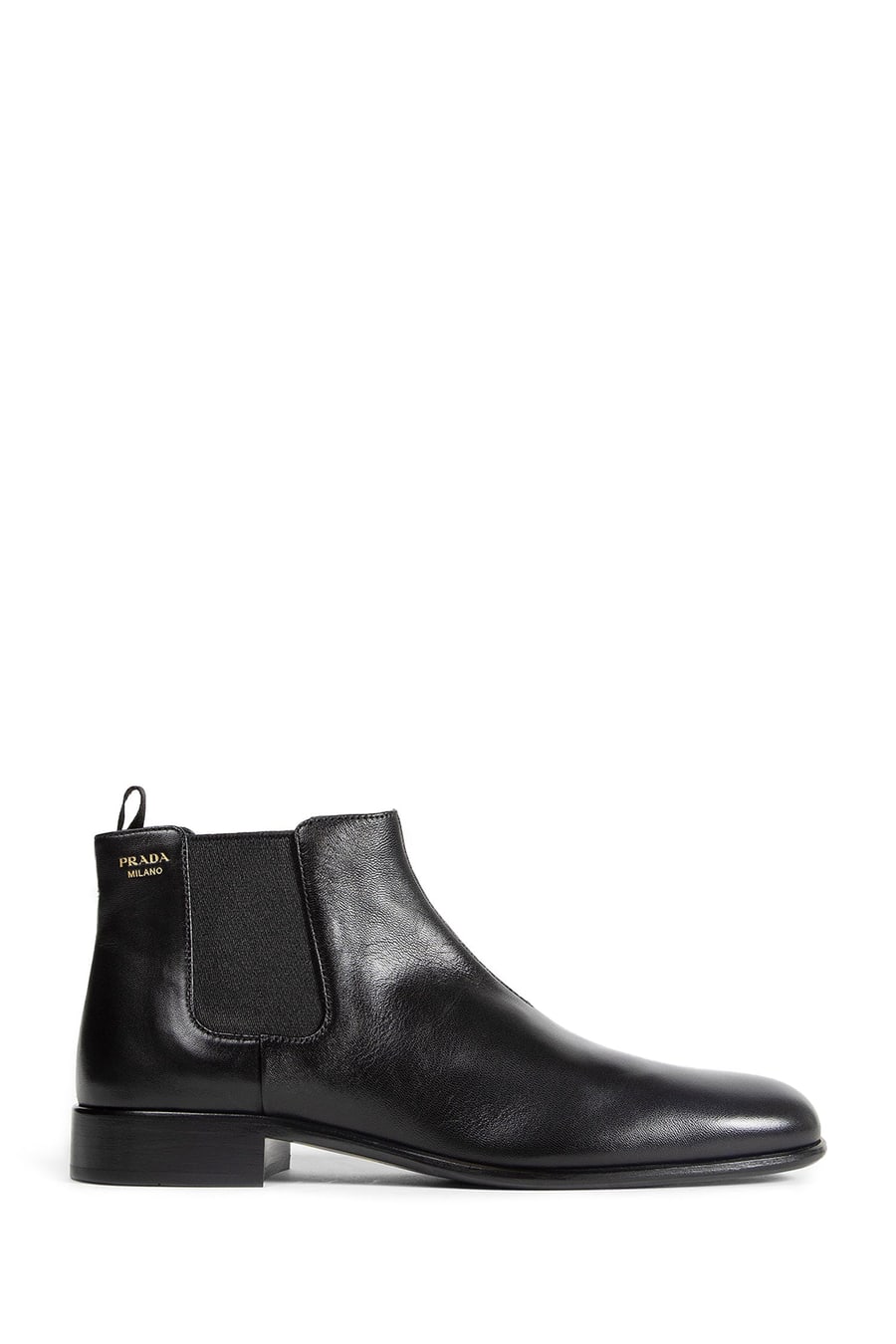 Prada Leather Ankle Boots
