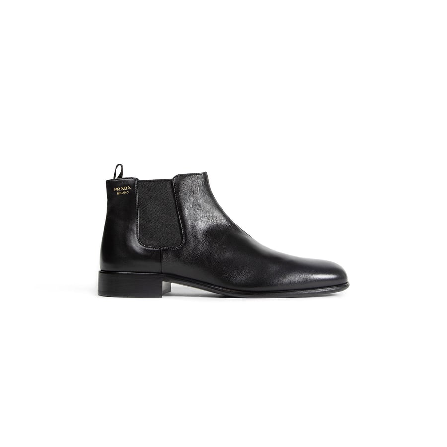 Prada Leather Ankle Boots, view 8