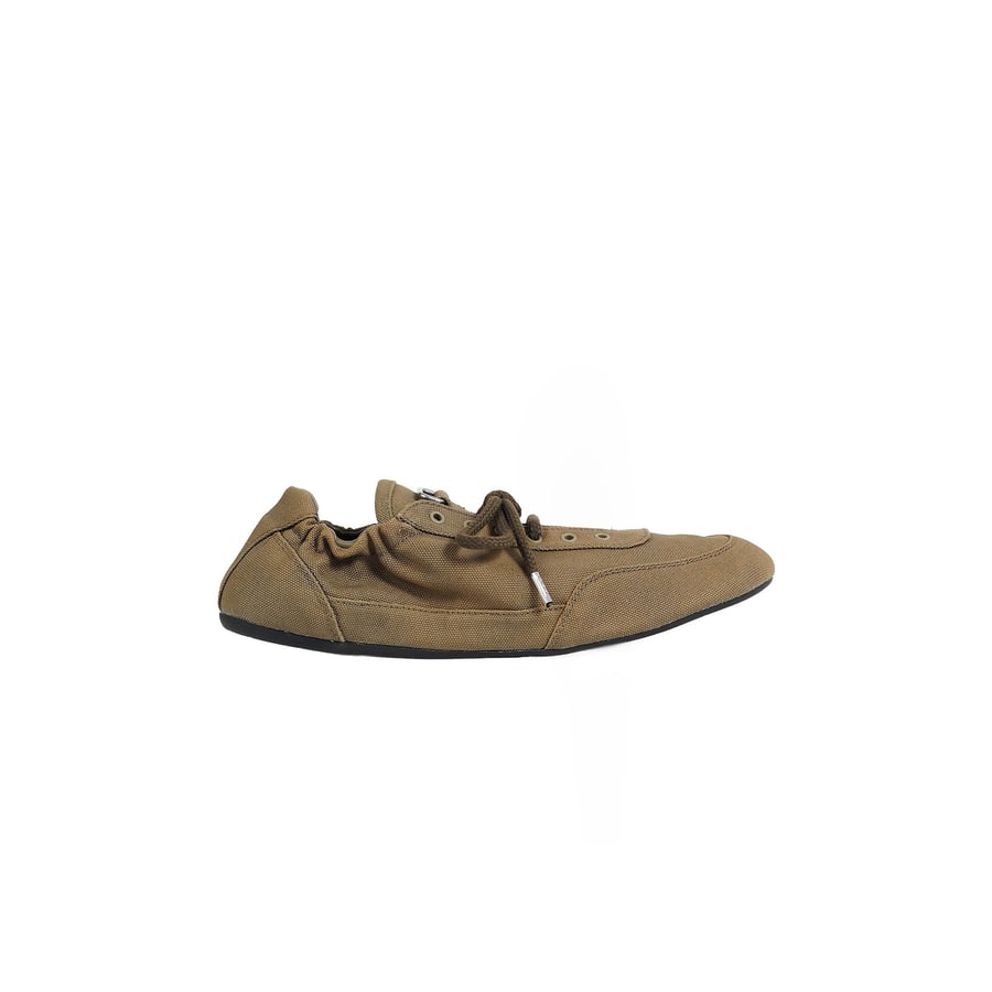 Prada Collapse Canvas Sneakers, view 7