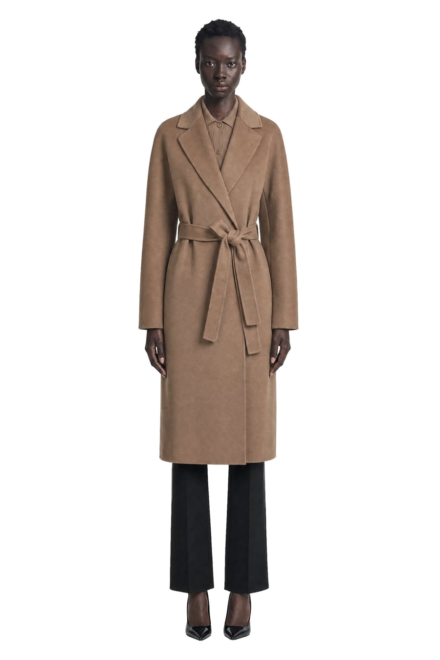 'S Max Mara Wool Broadcloth Midi Coat, view 2