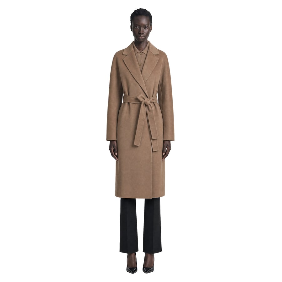 'S Max Mara Wool Broadcloth Midi Coat, view 5